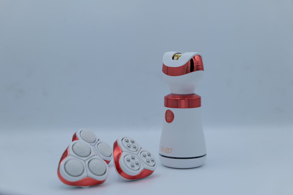 الة نزع الشعر ENZO PROFESSIONEL Silk.epile 9  Skin Spa 6en1