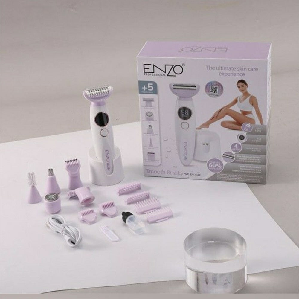 الة نزع  الشعر ENZO 1408 smooth & silky 6en1
