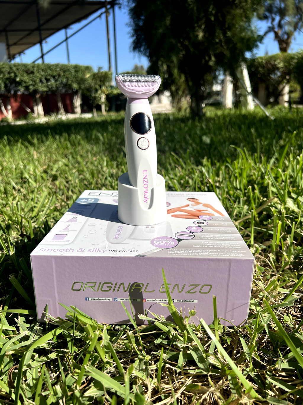 الة نزع  الشعر ENZO 1408 smooth & silky 6en1